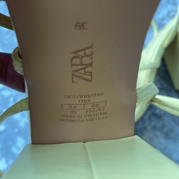 Zara square toe sandals - Picture 9 of 10